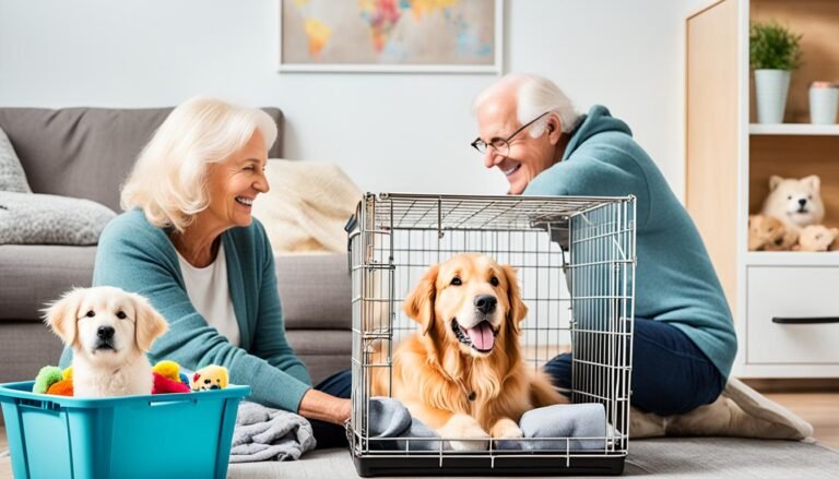 can you crate train an older dog