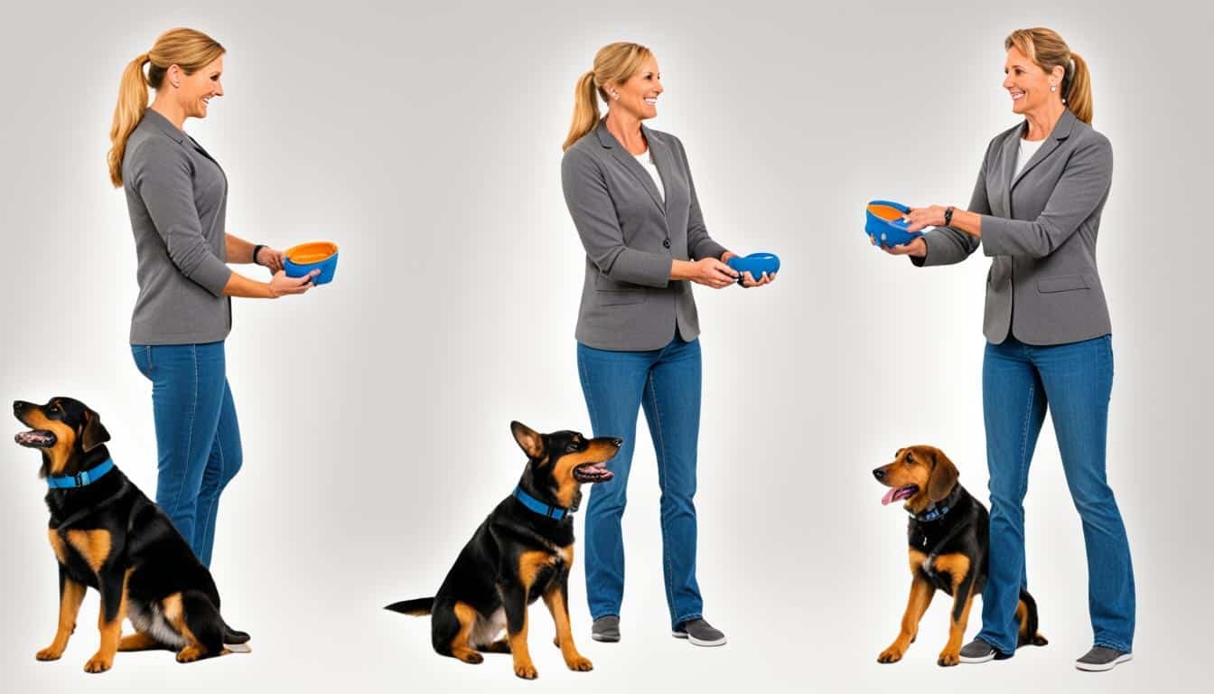 how to click train dog