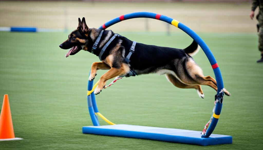 military working dog training