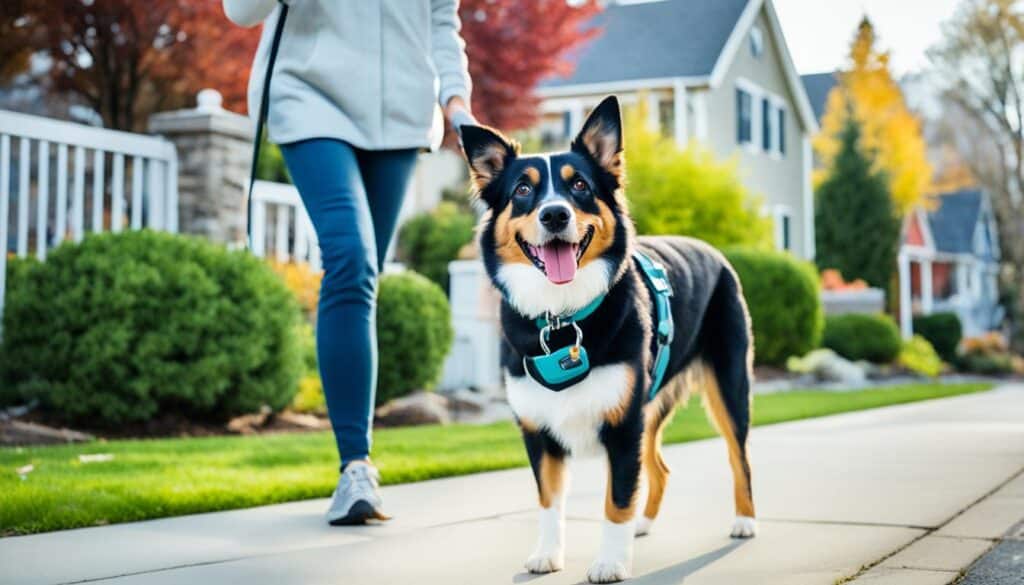 teaching your dog loose-leash walking