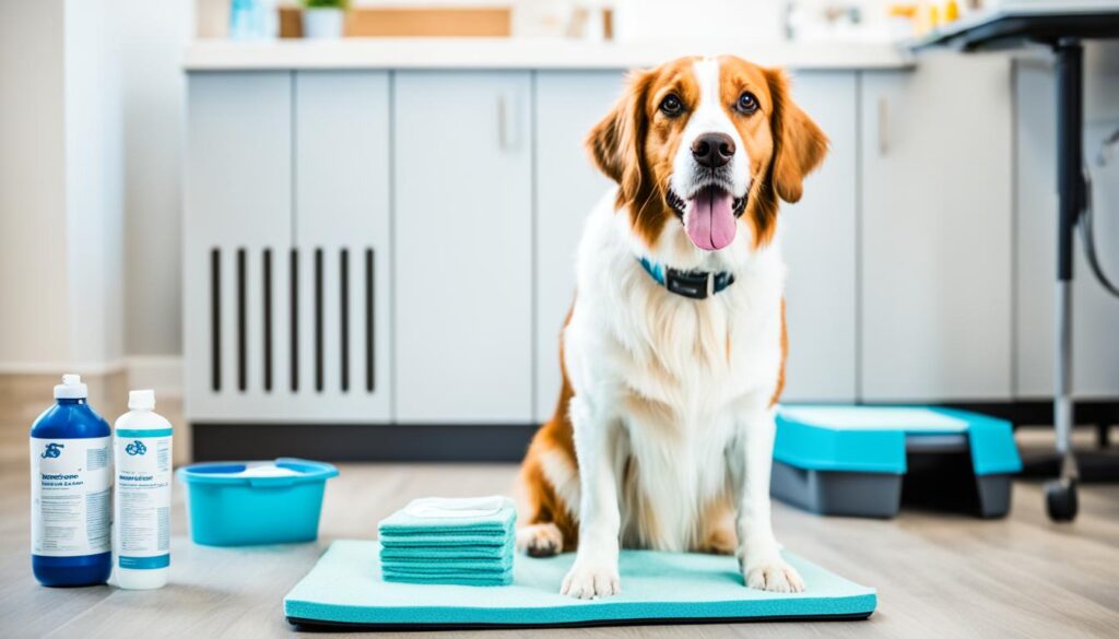 tips for training an older dog to use puppy pads